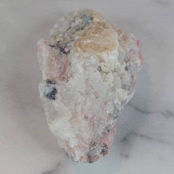 Natural Raw Pink Opal Cluster | Heart Healing • Emotional Rebirth - Picture 3 of 10